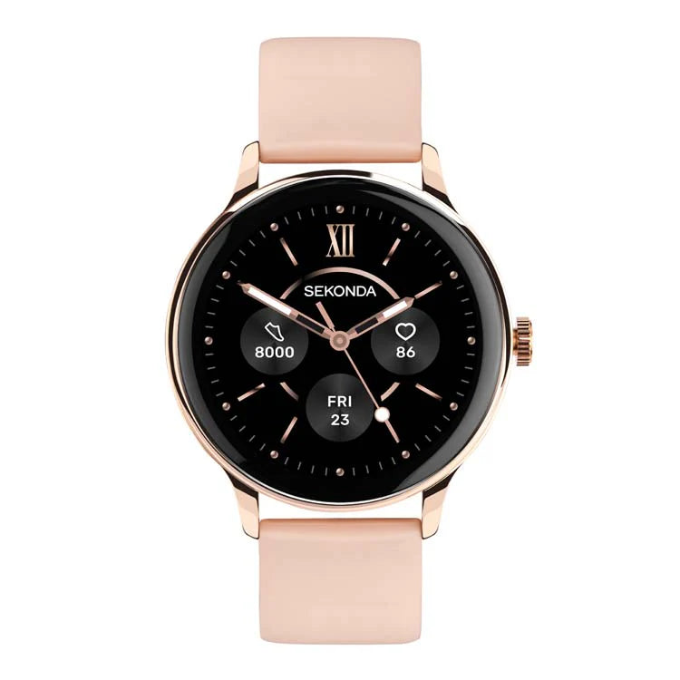 Sekonda Ladies Smart Flex + Watch With Pink Silicone Band