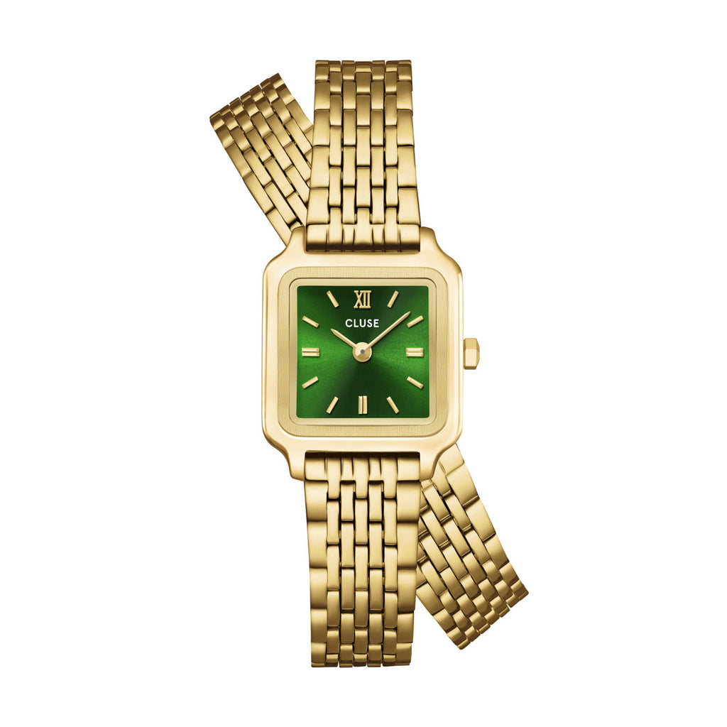 Gracieuse Mini Watch Double Strap Forest Green