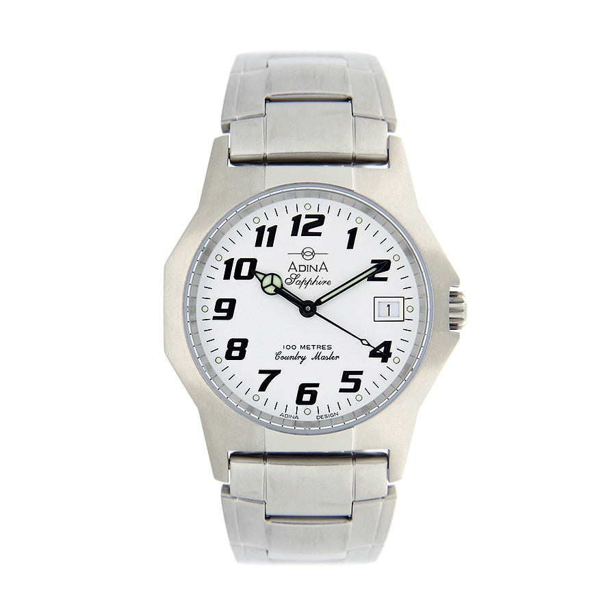 Adina Countrymaster Work Watch White