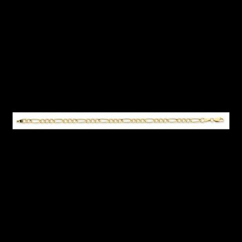 9ct Yellow Gold Silver Filled 19cm Bracelet