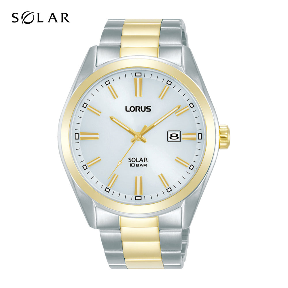 Lorus 2 Tone Solar Watch