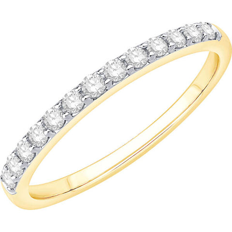 9ct Yellow Gold Diamond Ring