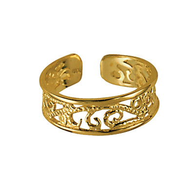 9ct Yellow Gold Toe Ring