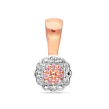 Pink Caviar 9ct Rose Gold Pink Caviar Pendant