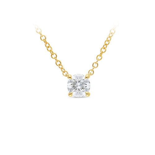 9ct Yellow Gold 0.50carat Lab Grown Diamond Necklet