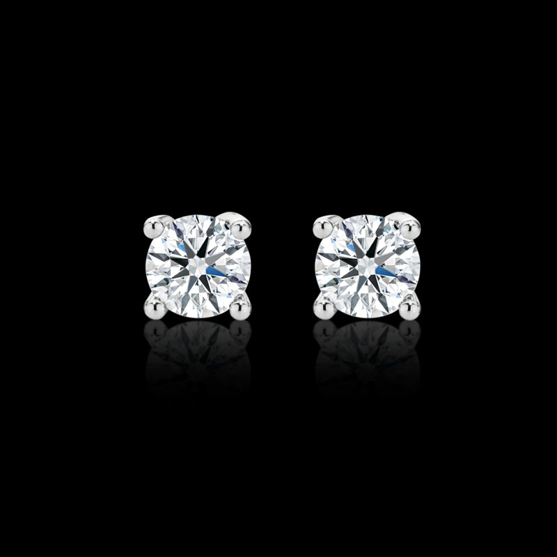 9ct White Gold Labgrown Diamond Studs