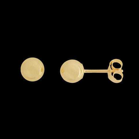 9ct Yellow Gold 5mm Ball Stud