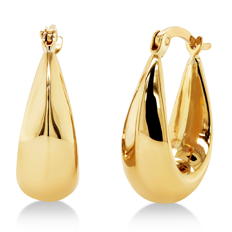 9ct Yellow Gold Hoops