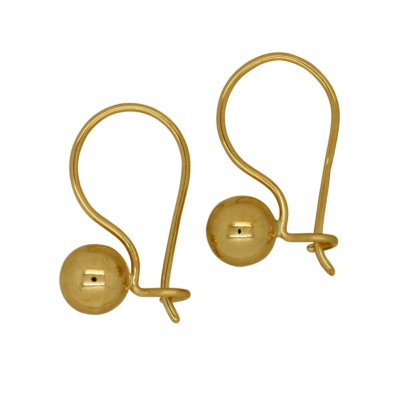 9ct Yellow Gold 6mm Euroball