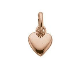 9ct Rose Gold Tiny Heart Charm