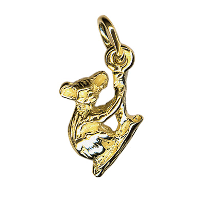 9ct Yellow Gold Koala Charm