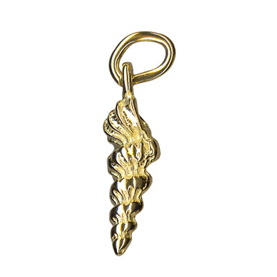 9ct Yellow Gold Small Cone Shell Charm