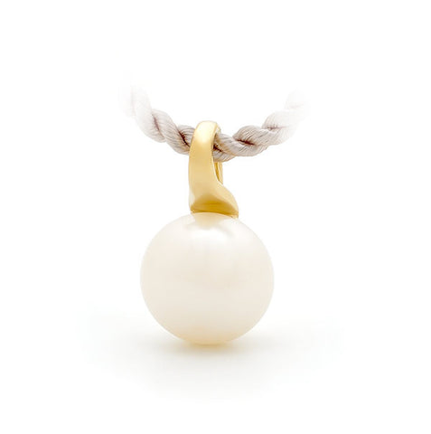 9ct Yellow Gold 12-13mm Freshwater Pearl Pendant