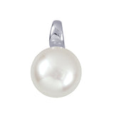 Sterling Silver Freshwater Cultured Button Pearl Pendant