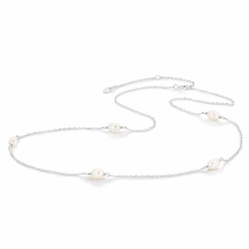 Sterling Silver Freshwater Pearl Necklace