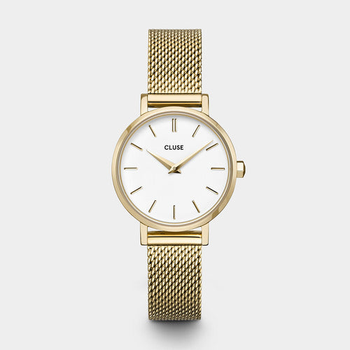 CLUSE Boho Chic Petite Gold Plate Watch