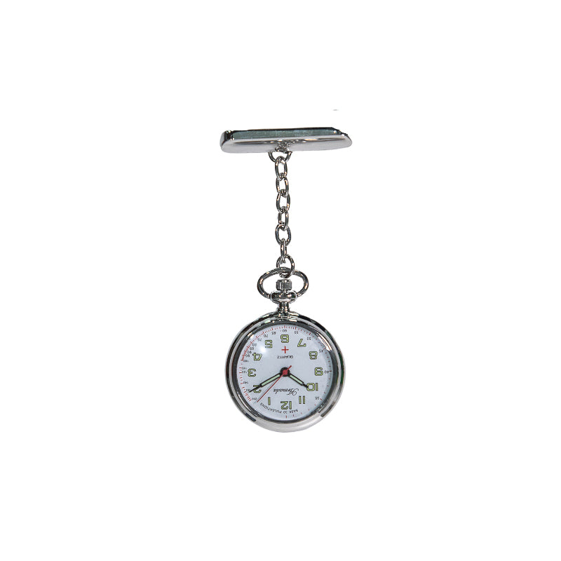 Armada Silver Plated Nurses Watch