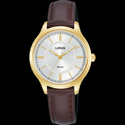 Lorus Ladies Stainless Steel Gold Plated Dress Watch