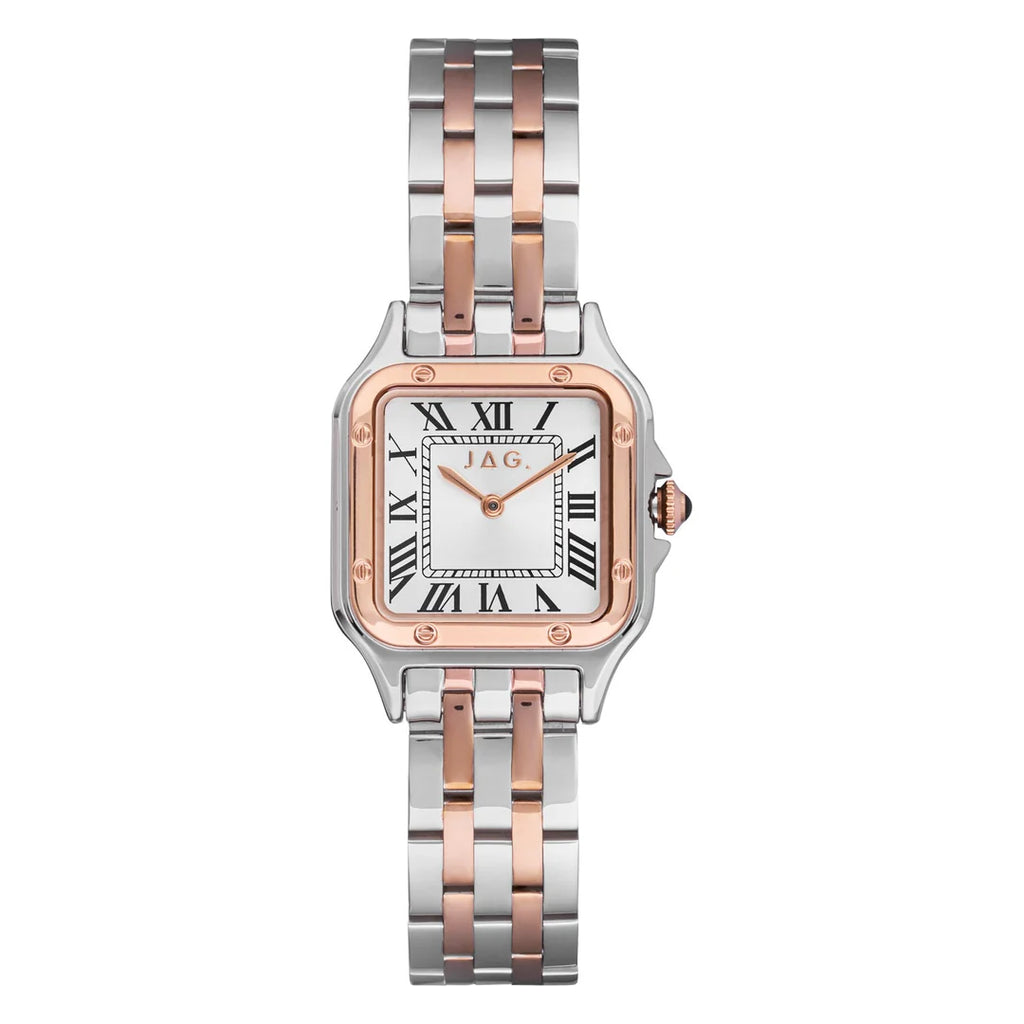 Ladies JAG "Riana" 2 Tone Watch Silver Dial