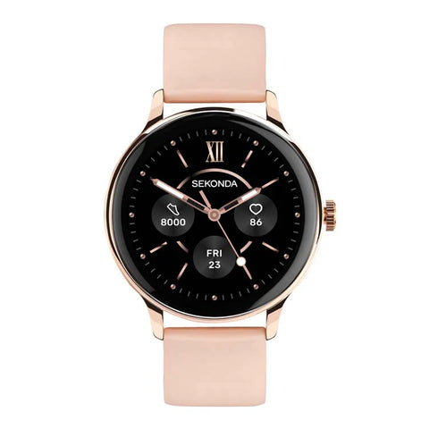 Sekonda Ladies Smart Flex + Watch With Pink Silicone Band