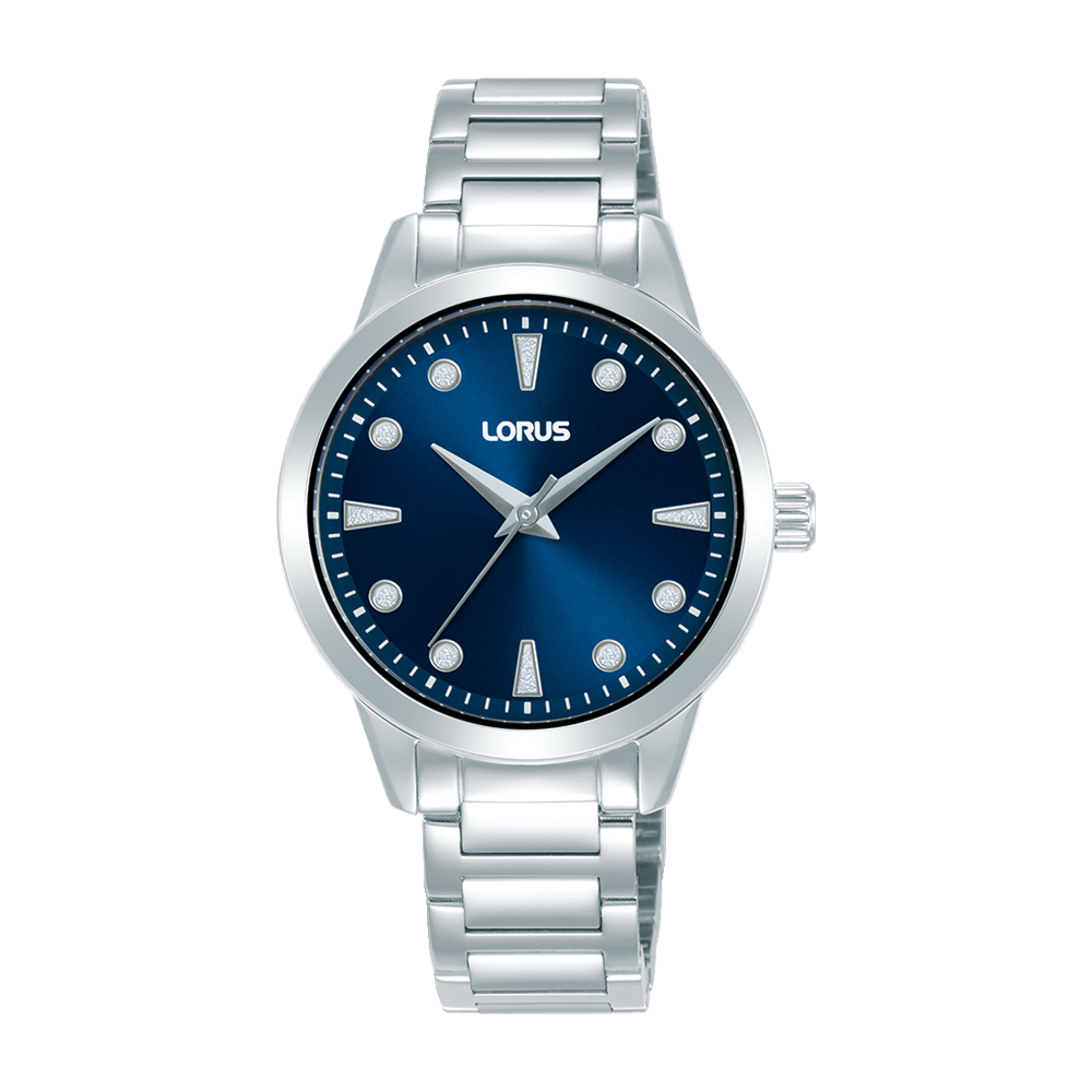 Lorus Ladies Watch With Navy Blue Dial