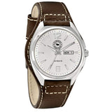 Ringers Western Outback Watch Brown Leather Band White Dial