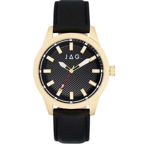 Jag Belmont Gold Plated Mens Watch