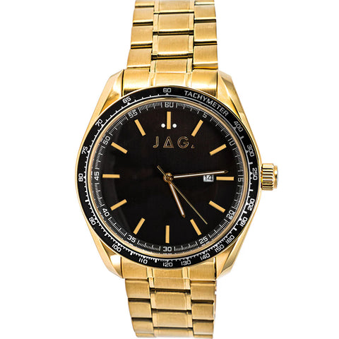 Jag Lonsdale Mens Gold Plated Watch