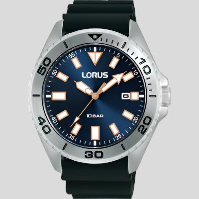 Lorus Mens Sports Watch With Blue Dial