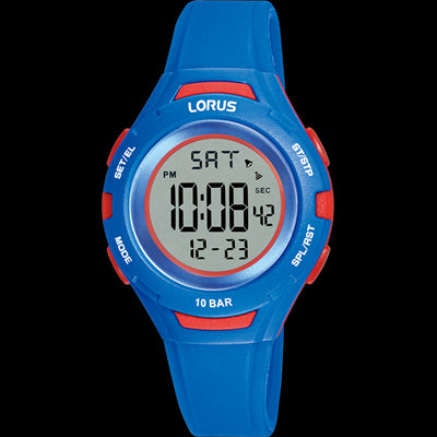 Lorus Youth Blue Digital Watch