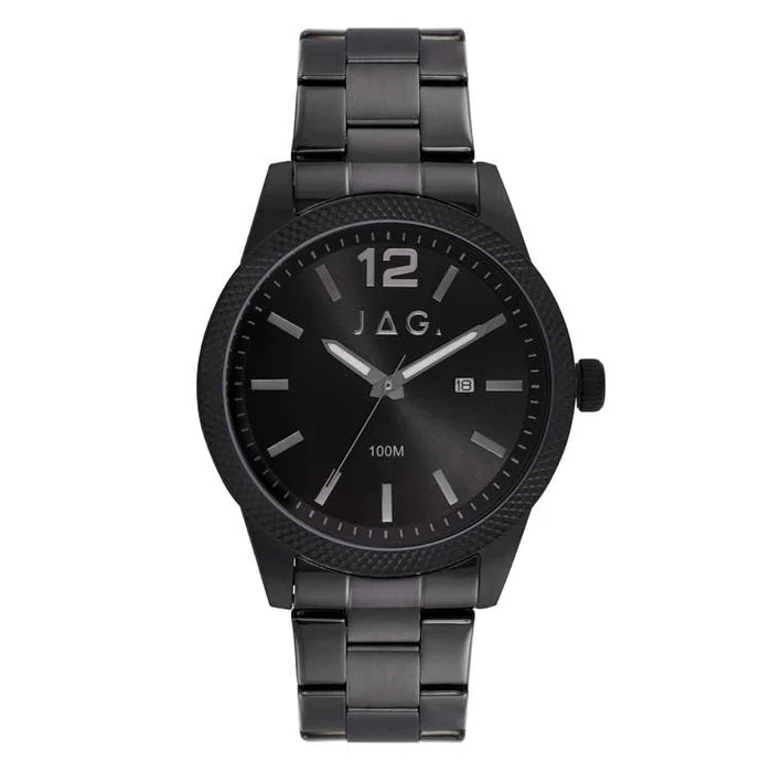 JAG Mens "Apollo" Watch With Black Dial And Black Case