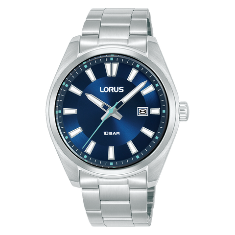 Lorus Mens Sports Watch With Blue Dial