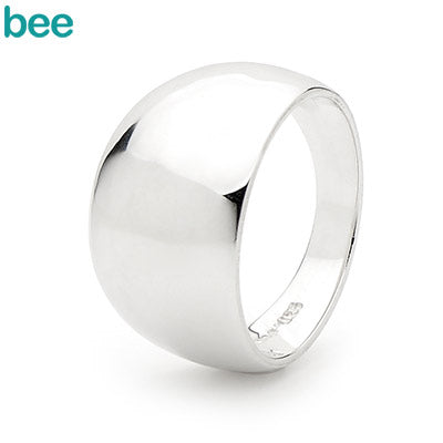 Sterling Silver Dome Ring