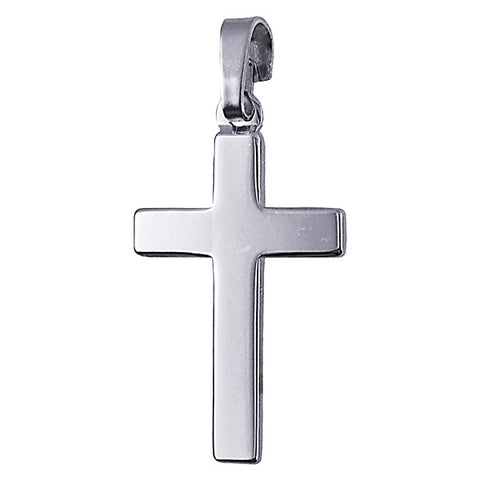 Sterling Silver Plain Cross Pendant