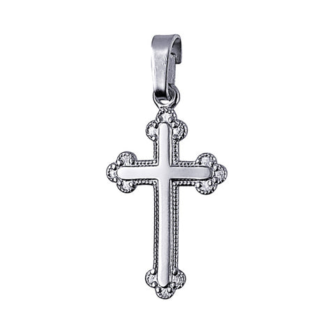 Sterling Silver Fancy Cross