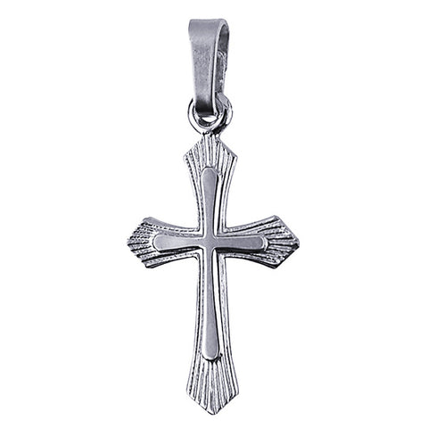 Sterling Silver Fancy Cross