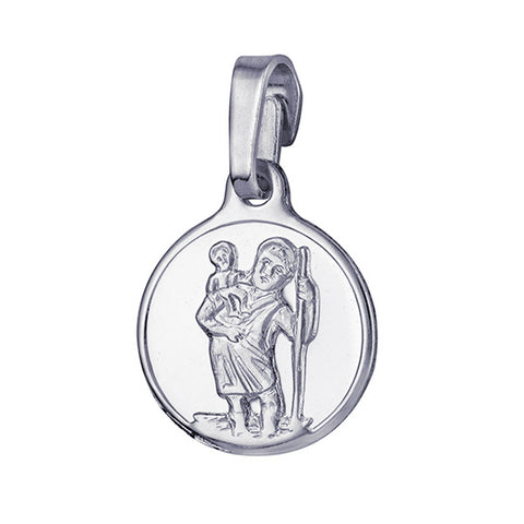 Sterling Silver St Christopher Pendant