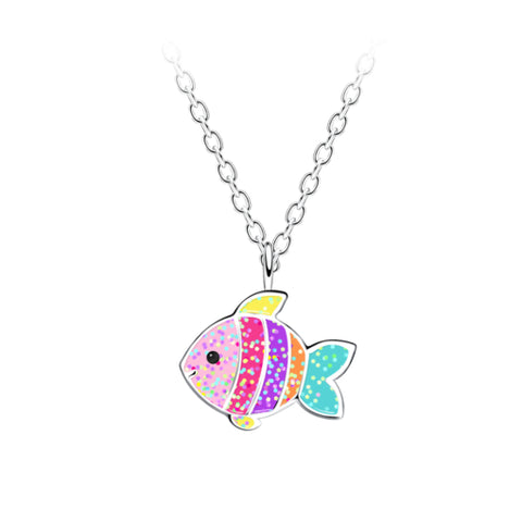 Sterling Silver Fish Necklace