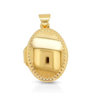 9ct Silver Fillled Oval Locket