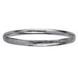 Sterling Silver 5.5mm Hand Engraved Bangle