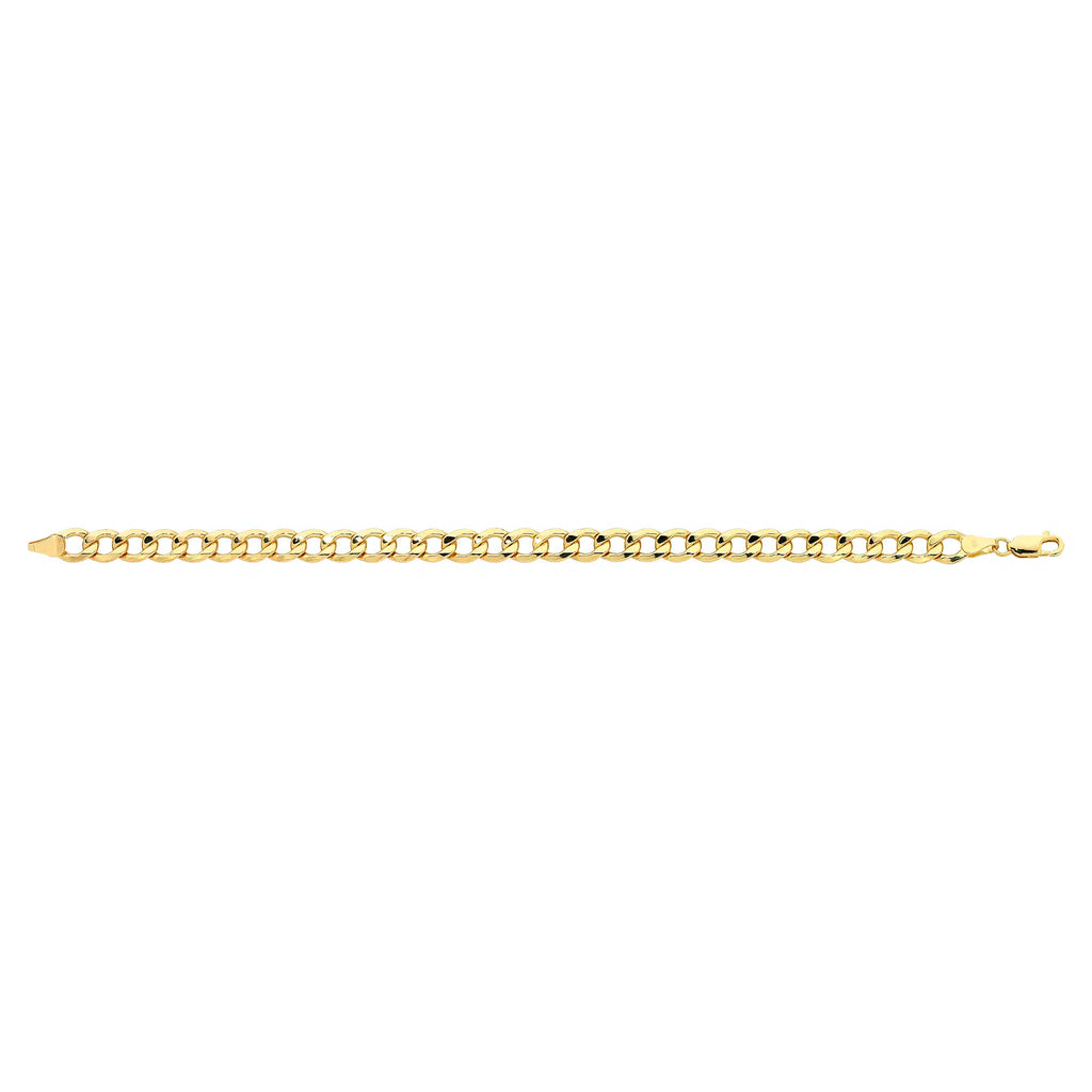 9ct Yellow Gold Silver Filled Bracelet