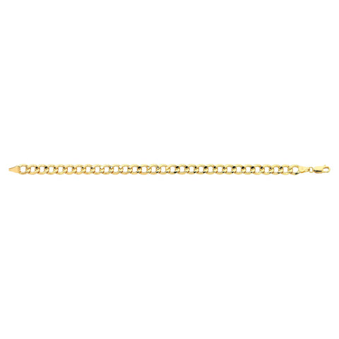 9ct Yellow Gold Silver Filled Bracelet