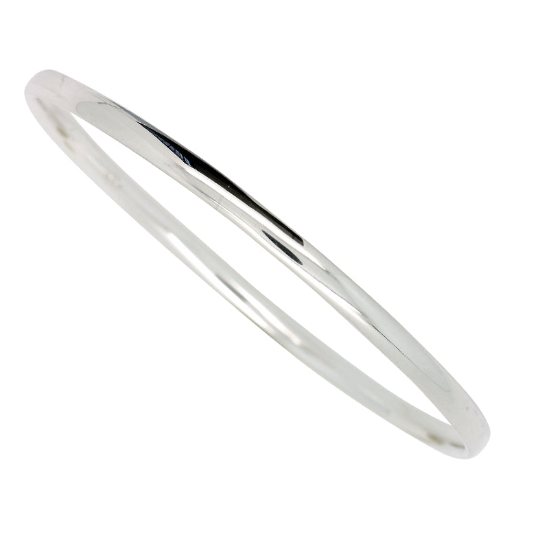 Sterling Silver Bangle 65mm