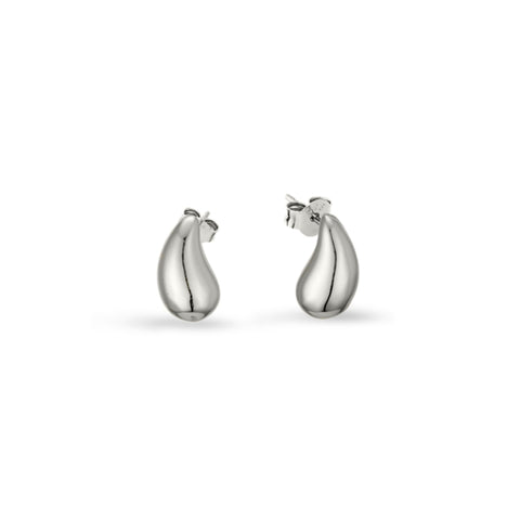 Sterling Silver Mini Teardrop Stud Earrings