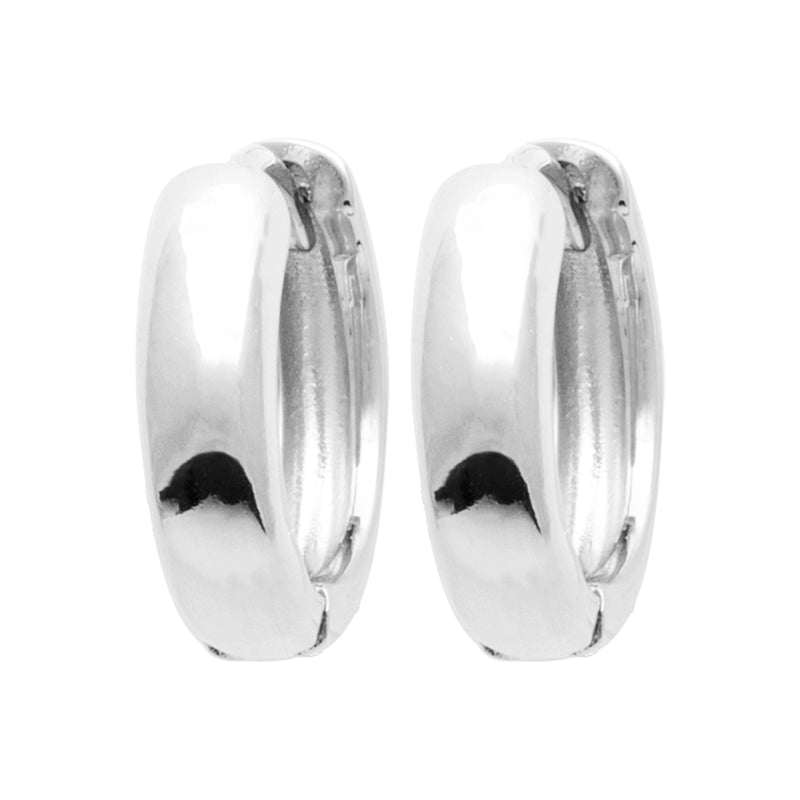 Sterling Silver Petite Hoop Earrings