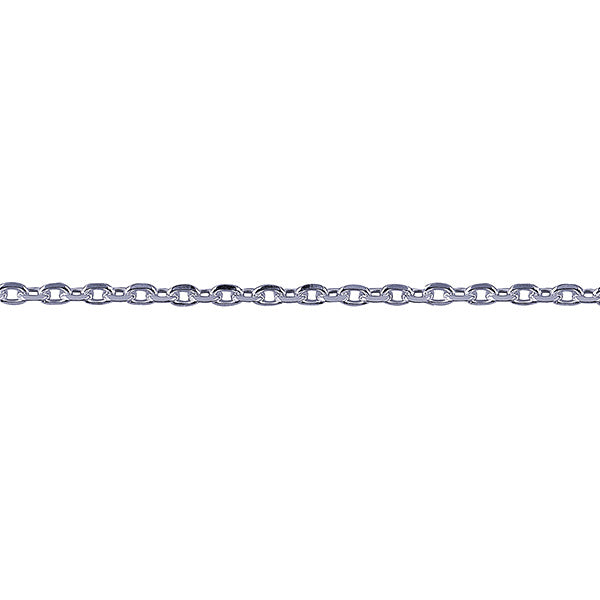 Sterling Silver Diamond Cut Cable Chain