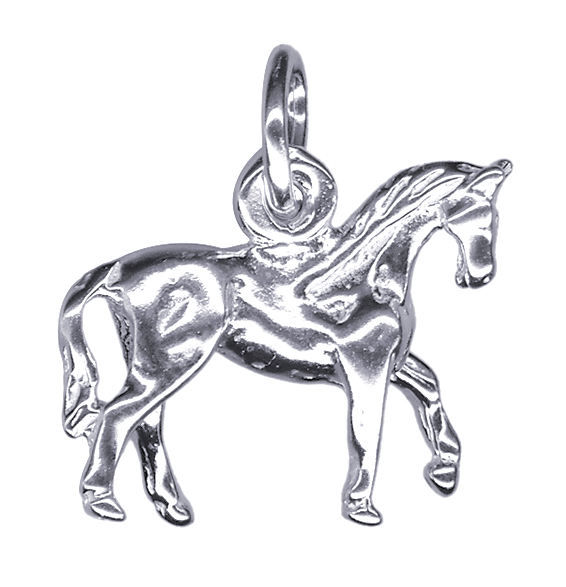 Sterling Silver Horse Pendant