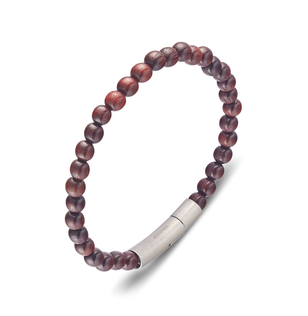 Blaze Men's Redwood Bead Bangle