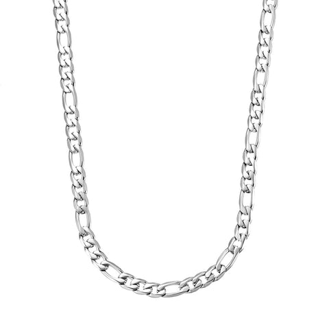 Stainless Steel Figaro 3:1 Link Chain 60cm