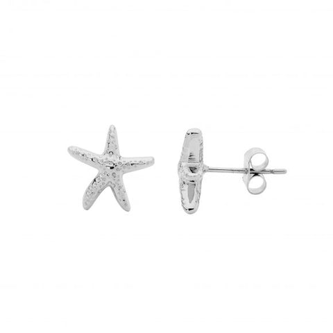 Stainless Steel Starfish Studs